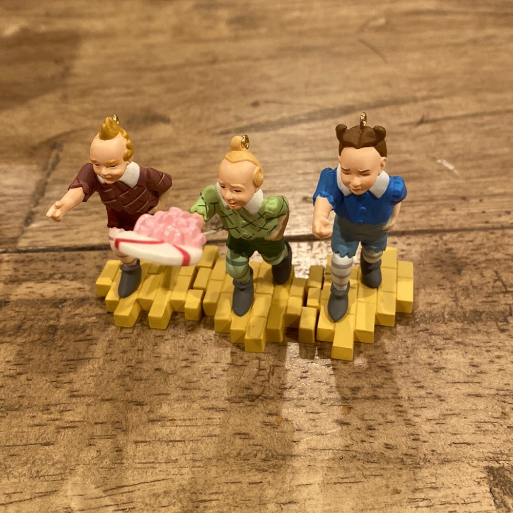 Hallmark Keepsake Ornament Wizard of Oz The Lollipop Guild (set of 3)